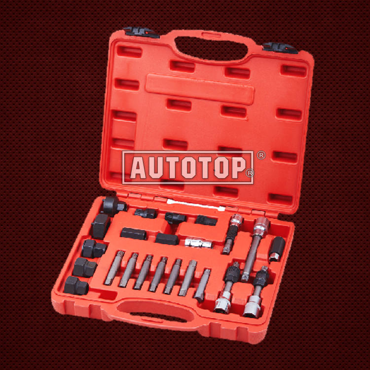 24PC Alternator Freewheel Pulley  Removal Set
